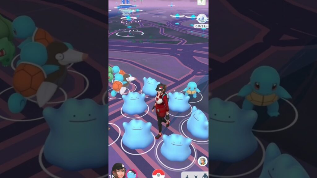 Scammer Got Scammed in Go! #shorts #pokemon #shiny #ditto #scam #transform #ultragoo #meme