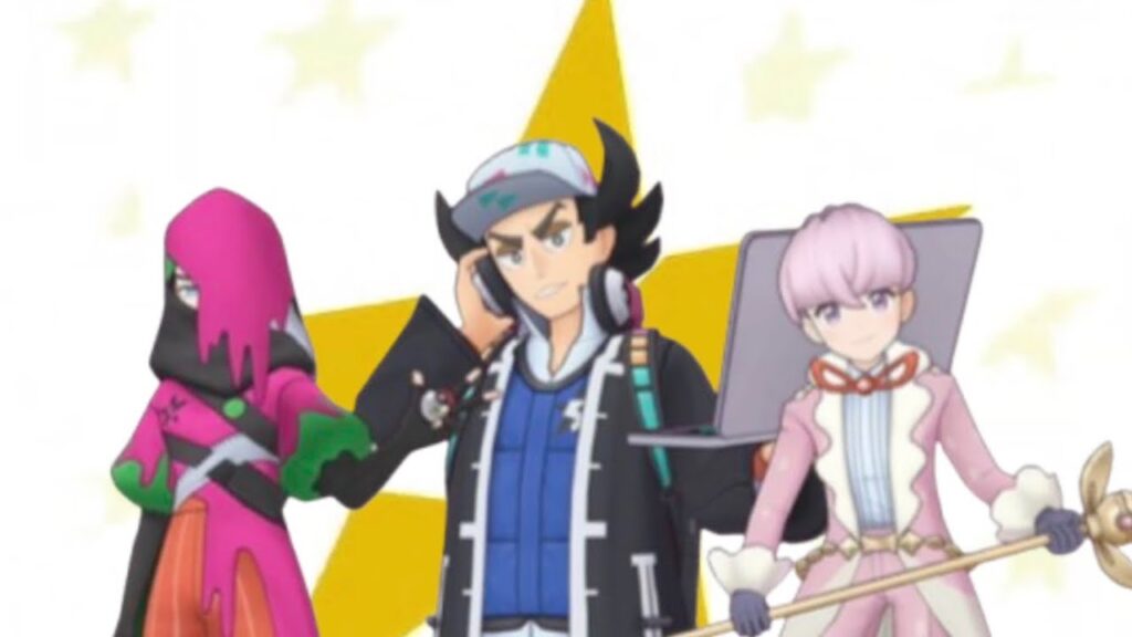 Pokemon Masters EX - Battle with the Team Star Boys (Giacomo, Atticus & Ortega)