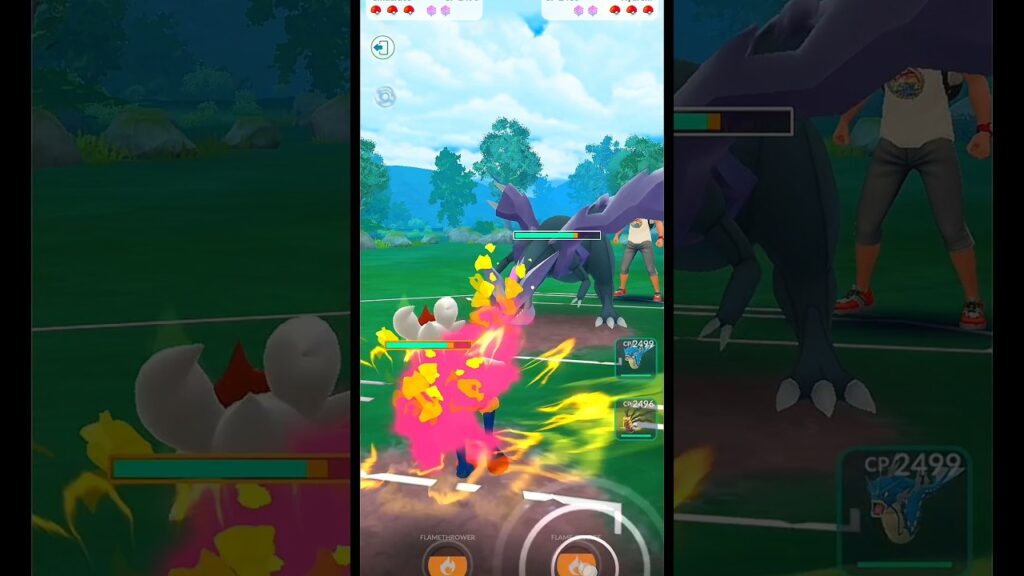 cinderace in ultra league gbl in Pokemon go #viral #shorts @wyperrex2