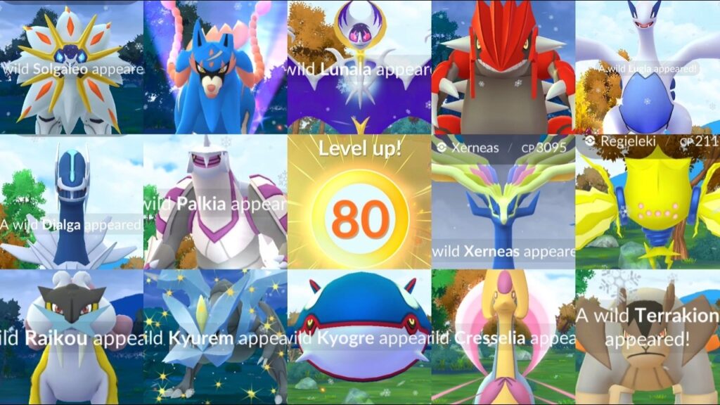 *THE LOOK AT LEGENDARY PKMN DONT CATCH EVENT & HITTING LEVEL 80* Pokemon GO so this event was...