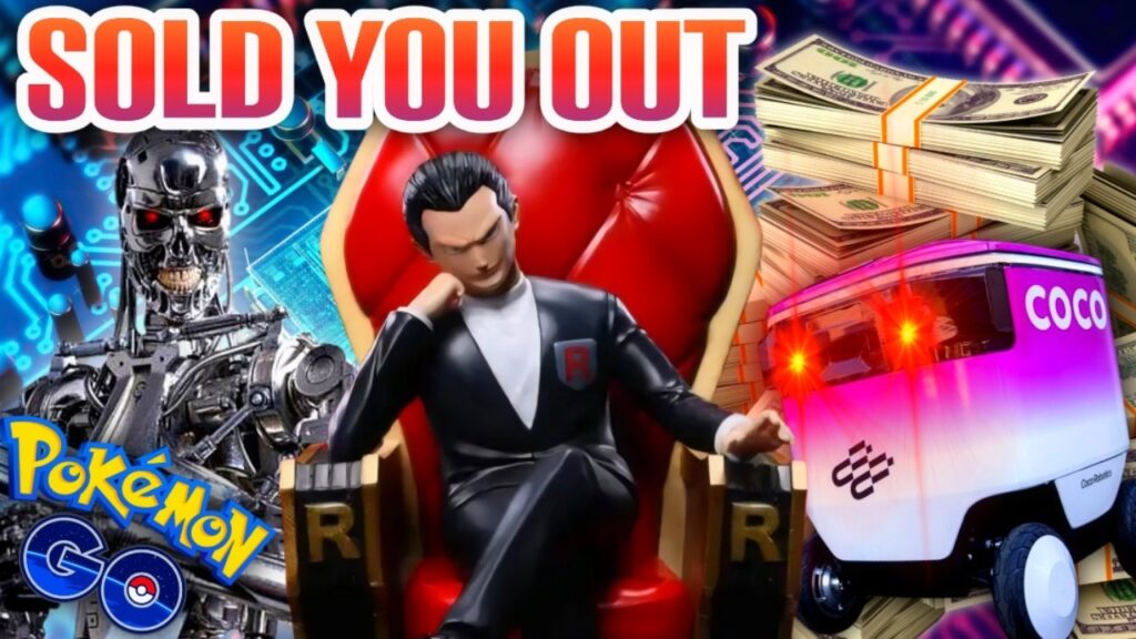 *POKEMON GO USED YOU FOR FREE LABOR TO TRAIN AI & ITS JUST THE BEGINNING*