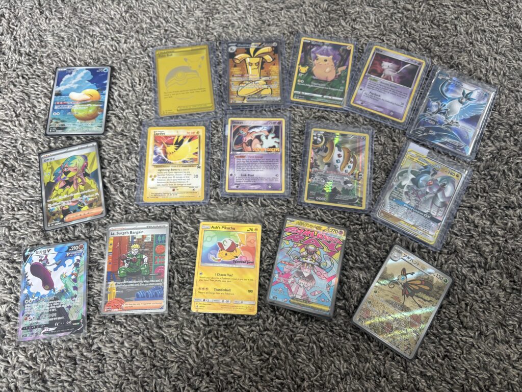 I rolled up to a card show with $200 yesterday, how did I do?