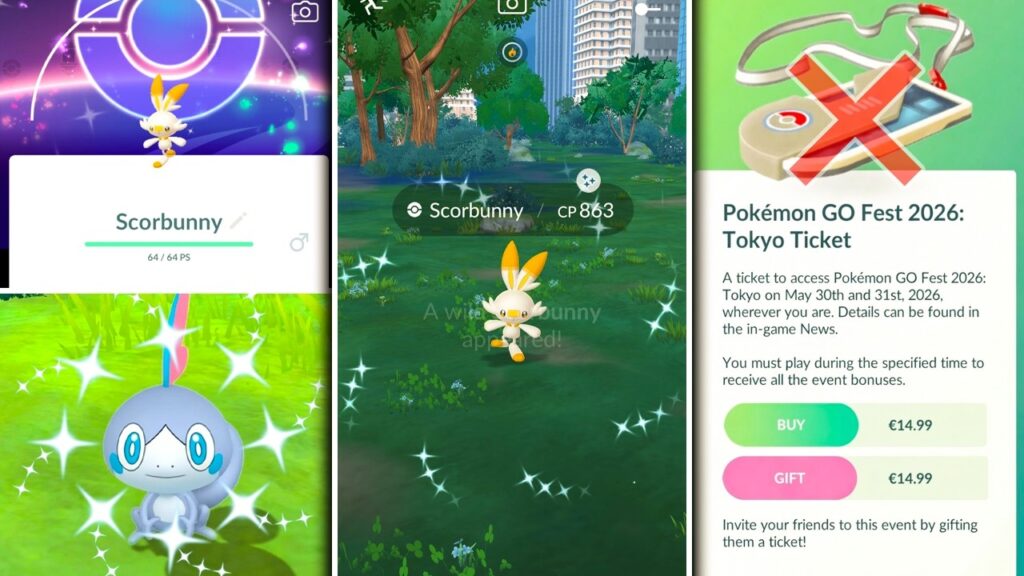 SCORBUNNY COMMUNITY DAY WAS A SUCCESS! Japan Go Fest Tickets REMOVED / Shiny Sobble NEXT!