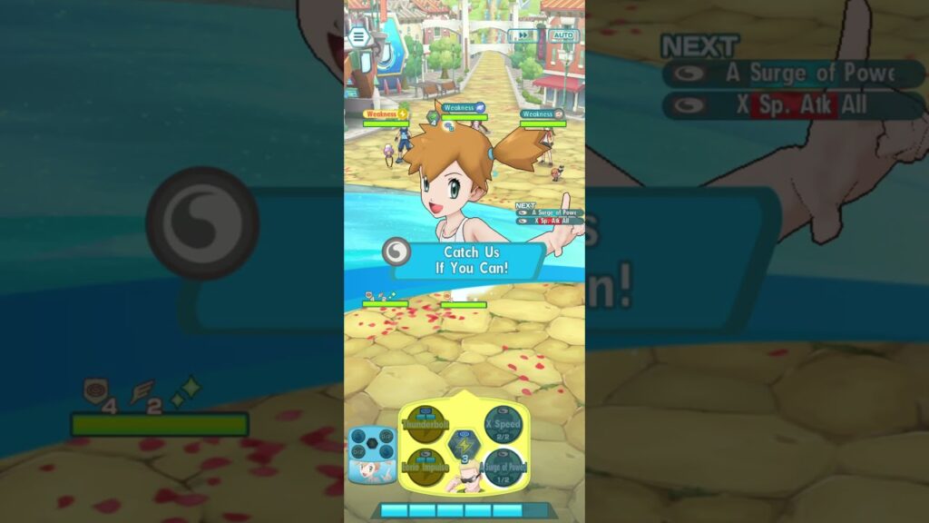 Pokemon Masters EX - Lt. Surge Showcase #3 Challenge Rosa Hard Chapter 1 #shorts