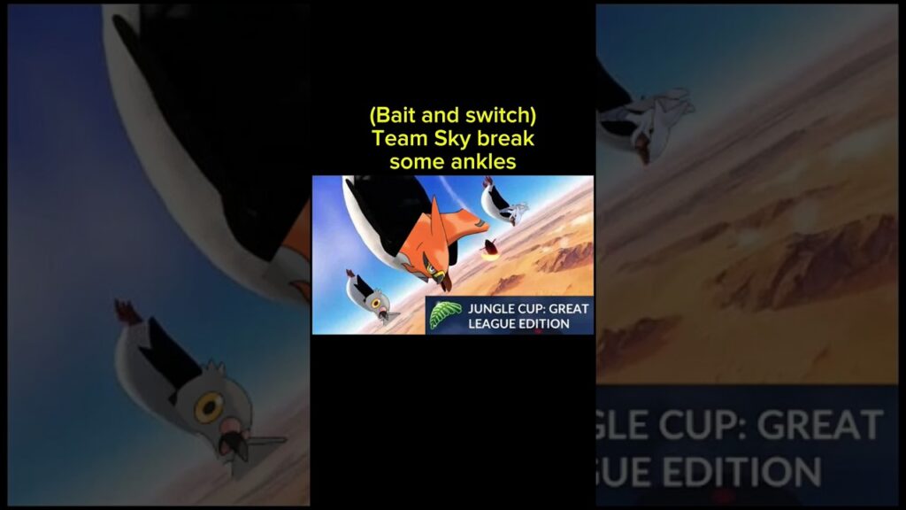 Team sky break some ankles! | Pokemon Go Jungle Cup: Great League Edition Bait and switch