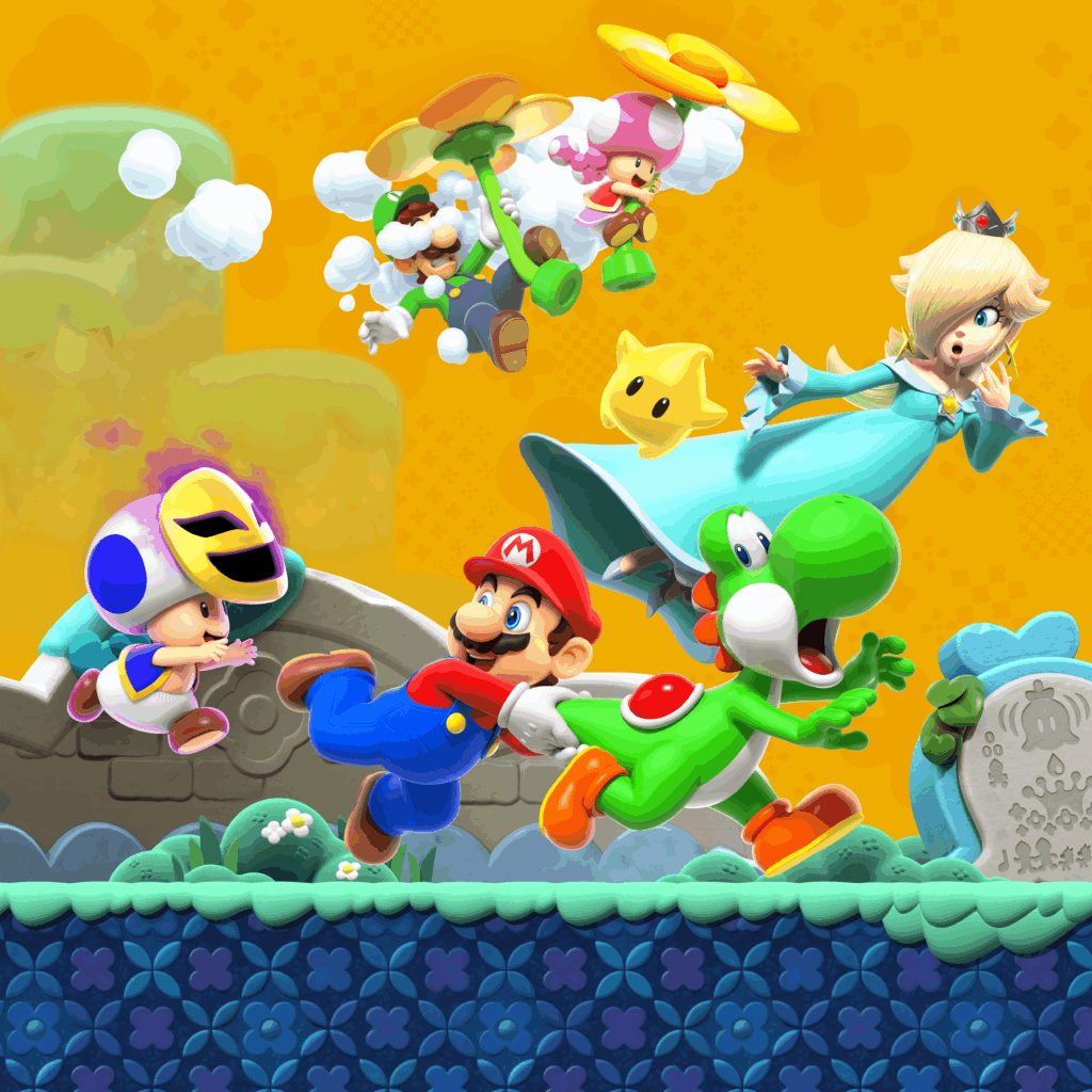 Super Mario Bros. Wonder - Meetup in Bellabel Park has been added to Nintendo Music