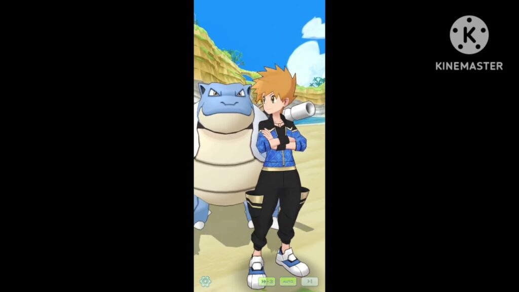 (pokemon masters ex) sync pair stories: a day Sygna suit blue