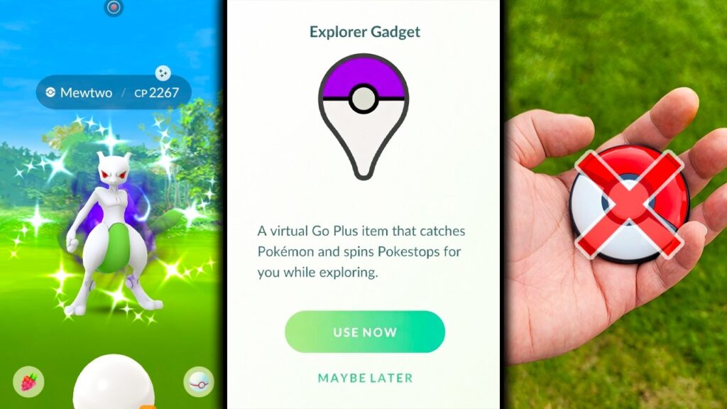 WE'RE GETTING A VIRTUAL GO PLUS IN POKEMON GO! It Catches Pokemon FOR YOU / Shadow Mewtwo Return?