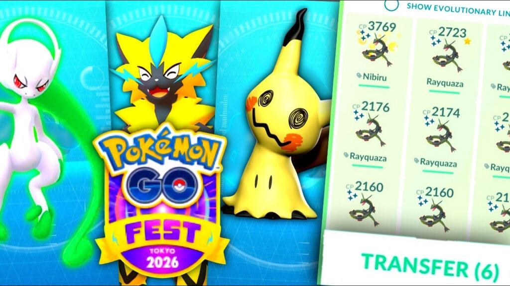 *EVERYONE NEEDS TO DO THIS BEFORE GO FEST 2026 GLOBAL* You will need space in Pokemon GO