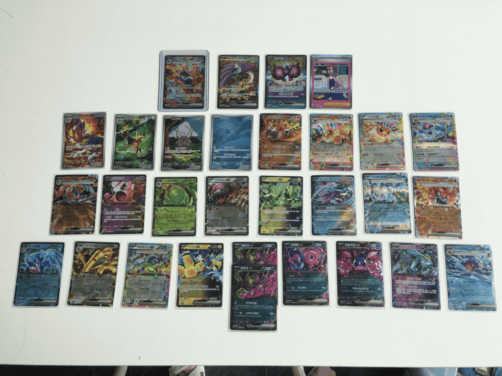 Korean Booster Box pulls [Terastal Festival EX & Crimson Haze]