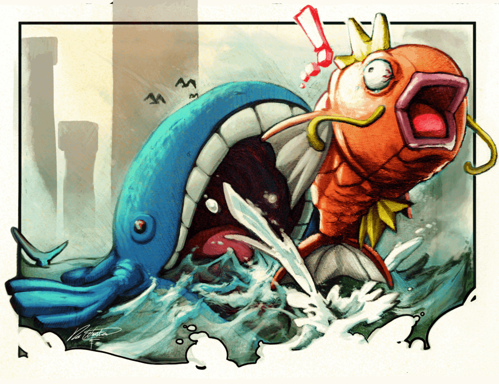 Feedin Time! Pokémon Fanart by Bo Winstead