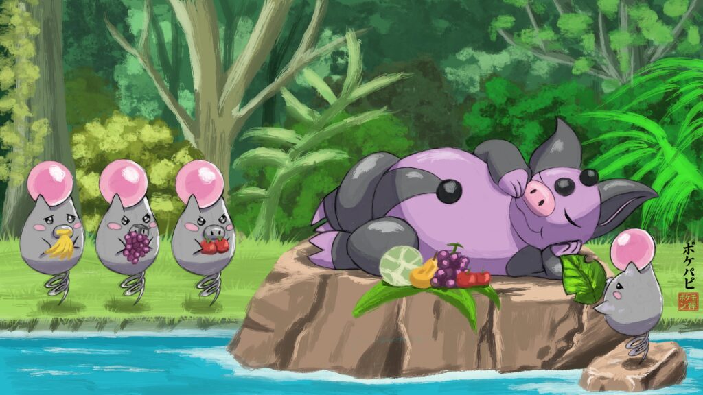 GrumpigDay ブーピッグの日 PokéPapi Learns How To Draw Pokemon30 Pokémon