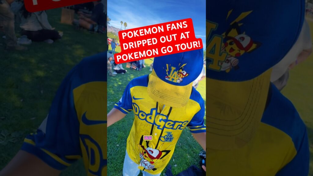 BEST POKEMON DRIP at POKEMON GO TOUR: KALOS! #pokemongo #pokemonmerchandise #pokemon #pokemonvlog