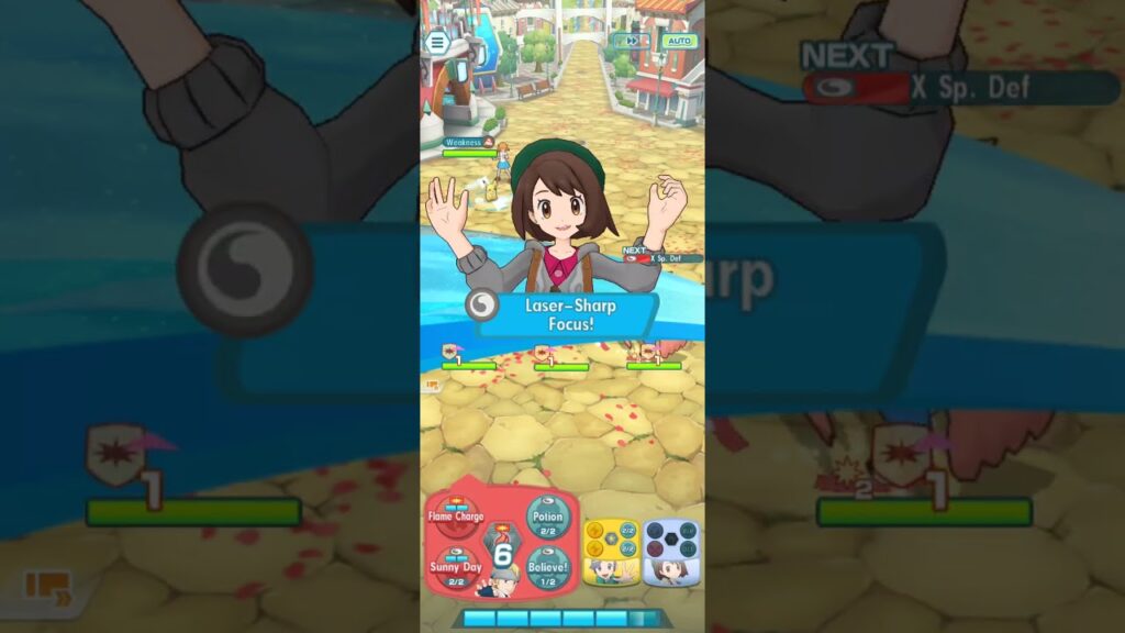 Pokemon Masters EX: Challenge the celebration team