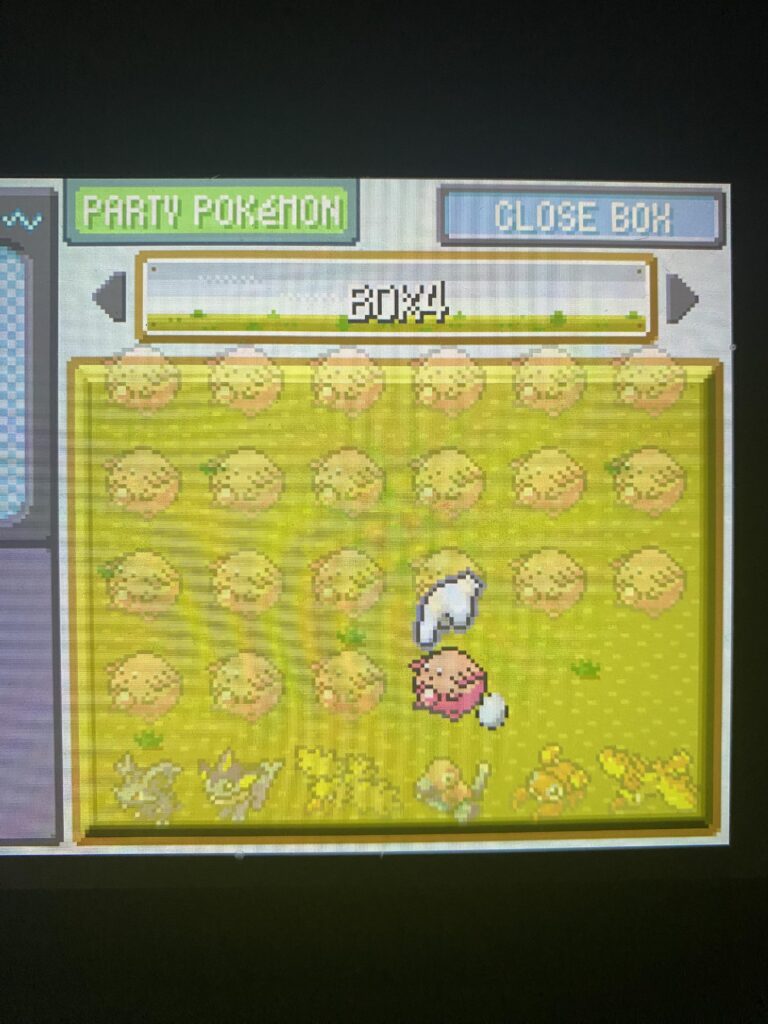 Pokémon Leaf Green & Fire Red took 8 in game hours to finally get the Lucky Egg.