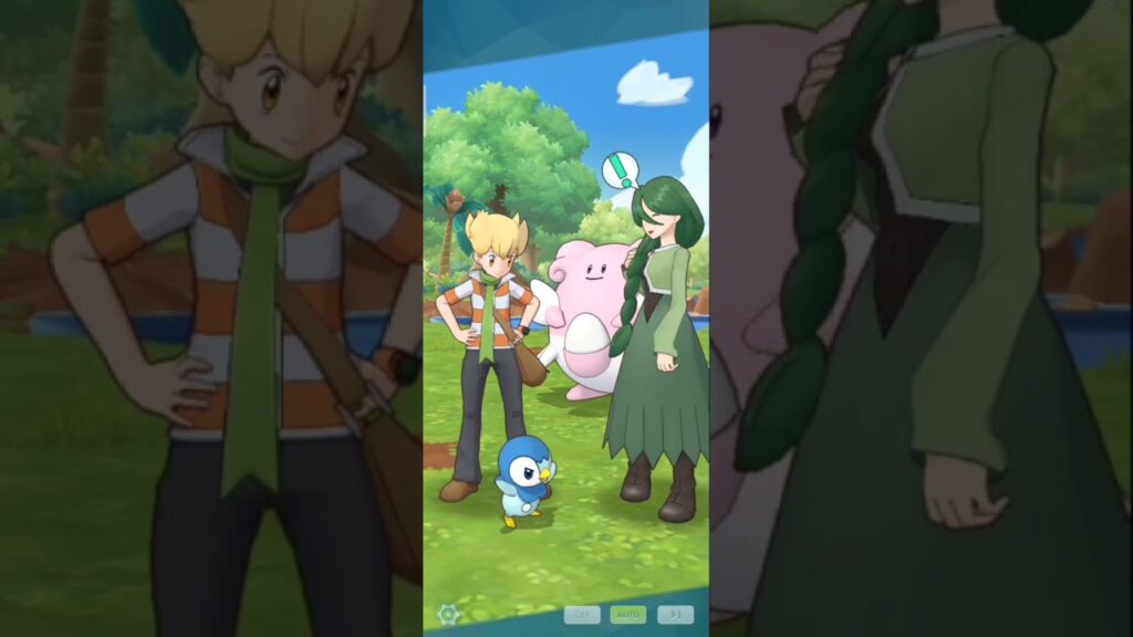 Pokemon Masters Ex - Side Area - Sync Pair Stories - android