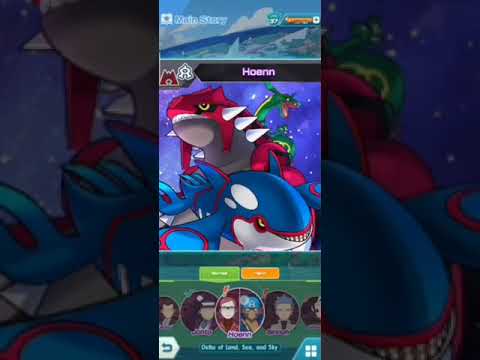 Pokemon Masters Ex - Main Story - Villian Arc - Hoenn - Normal - android - gameplay