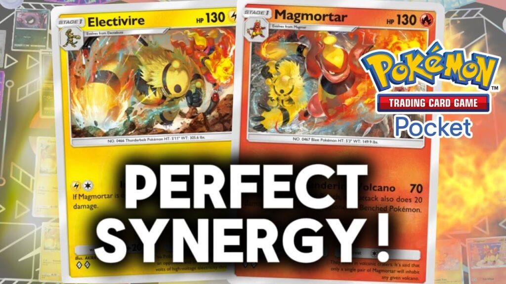Electivire and Magmortar Damage EVERYTHING! - Pokemon Pocket Deck Build