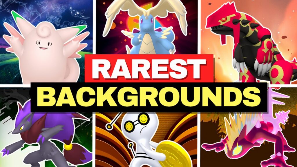 Rare Pokemon GO Special Backgrounds You Might Never Own
