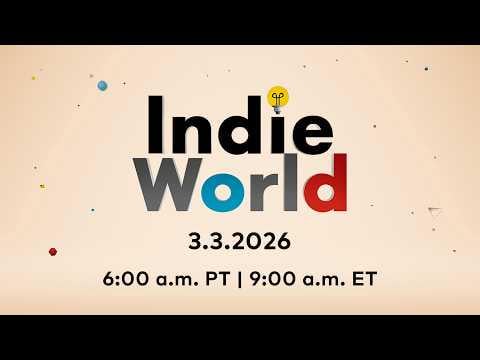 Indie World Showcase 3.3.2026