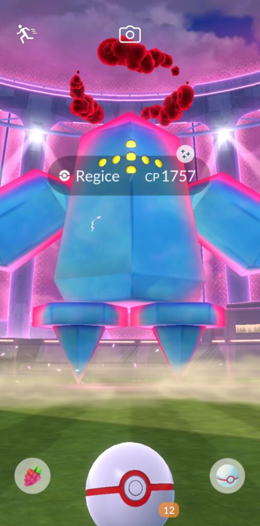 Shiny Dmax Regice confirmation