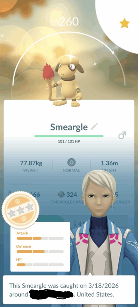Smeargle can be shiny?