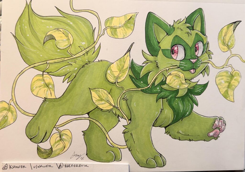 Sprigatito 🌱 [art by me]