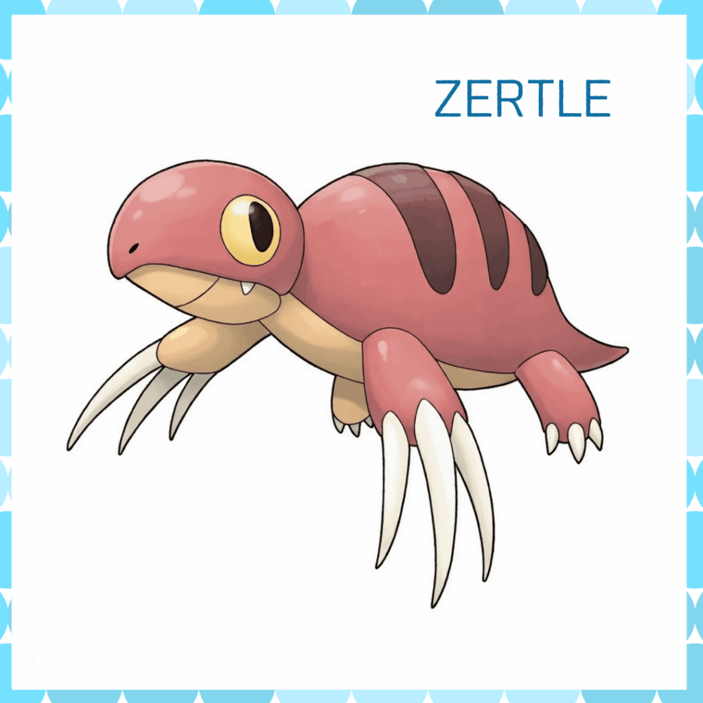 Zertle→Zertile→Zeraptor