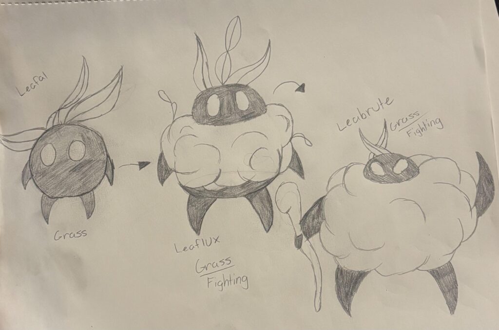 I made a different version of my Hollow Knight Pokemon
