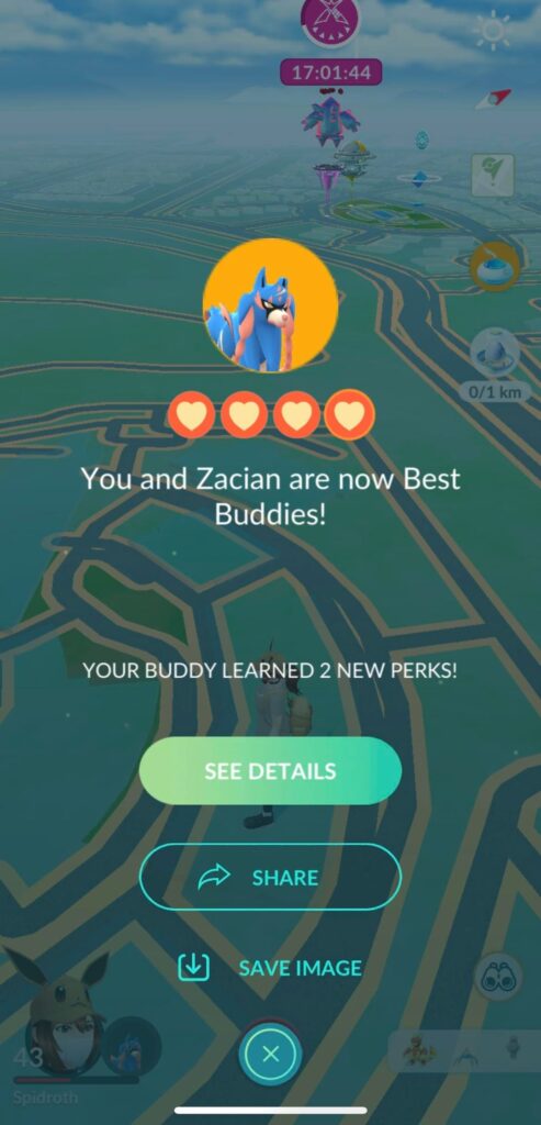 Finally after a loving 1292 days, I’m best buddies with my Zacian