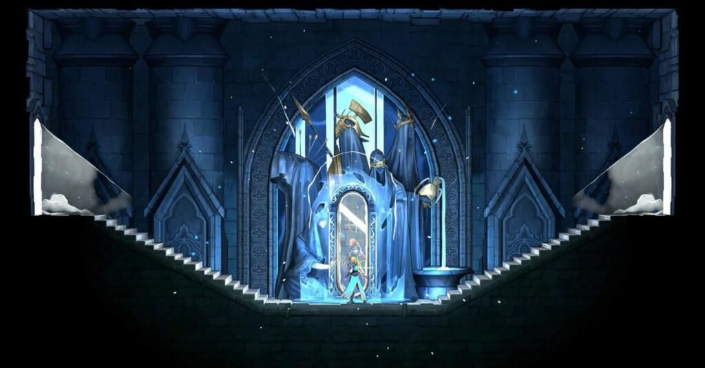 Confirmed: "Castlevania Belmont's Curse is a 2D action-exploration game where players can freely explore vast, elaborately crafted maps," Konami's Tommy Williams told The Verge. "It is not a roguelike or roguelite game."