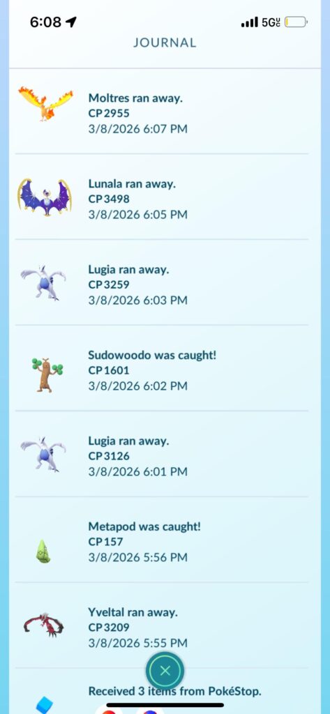 Ouch. An hour in and I’m 0/10 for legendary