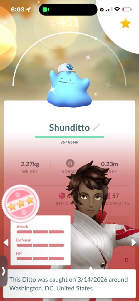 All of the Shinies I found from Pokopia Event
