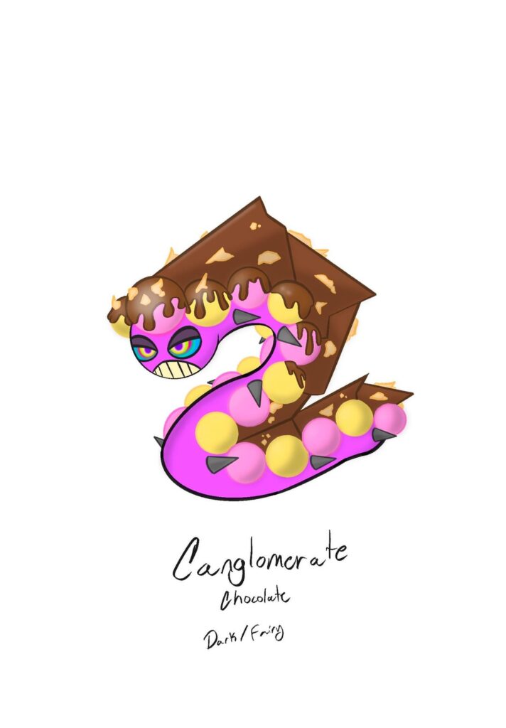 Here’s my redesign of the evolution of cangee, canglomerate! Hope you enjoy!