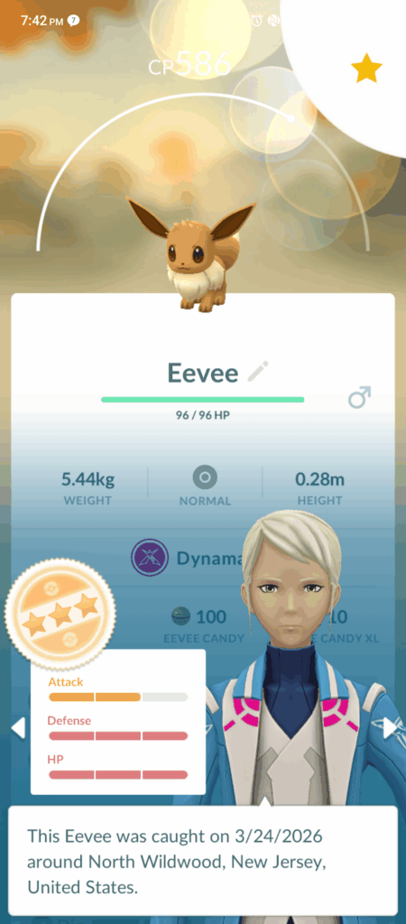 What to evolve 10/15/15 Dynamax Eevee Into?