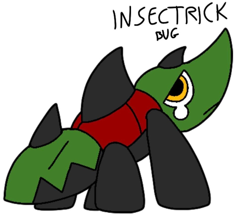 Bug/dragon type mon [OC]