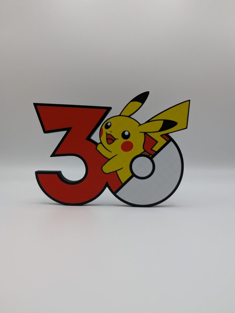 Got the perfect piece to celebrate 30 years for my pokemon collection 🤩 [OC]