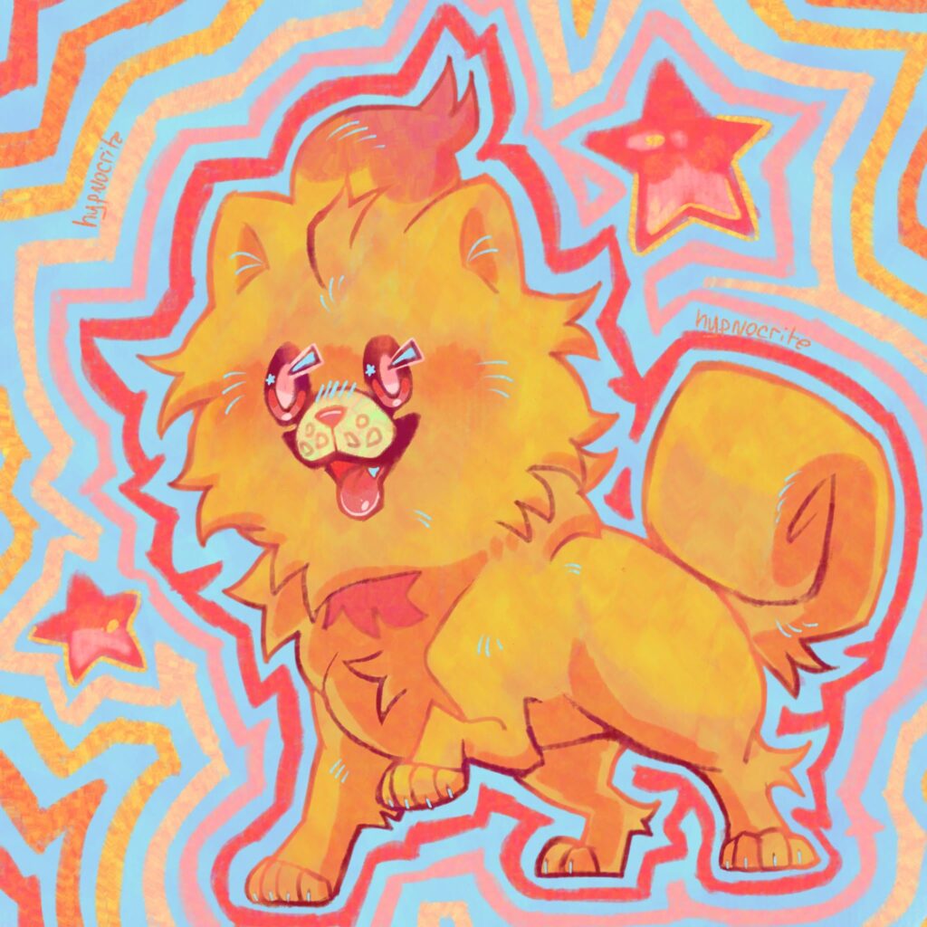 So hyped for our first dog starter (OC)