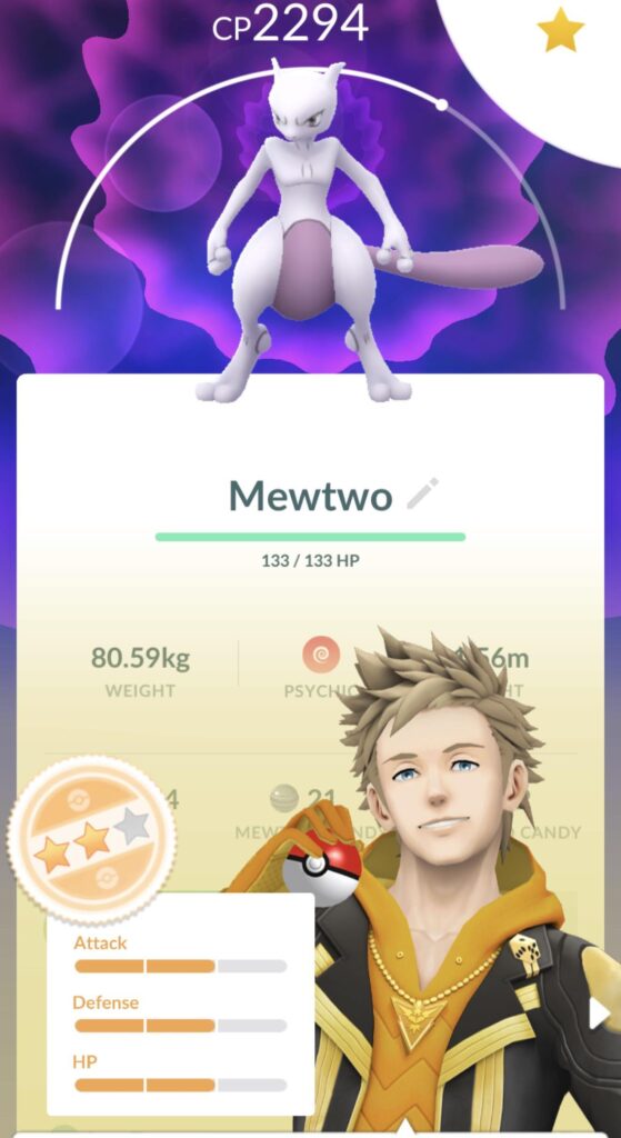While you guys celebrate your mewtwo… here’s mine.