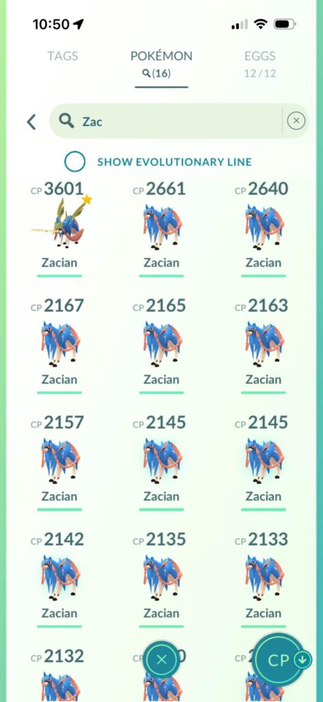 What is the zacian shiny chance from raids?