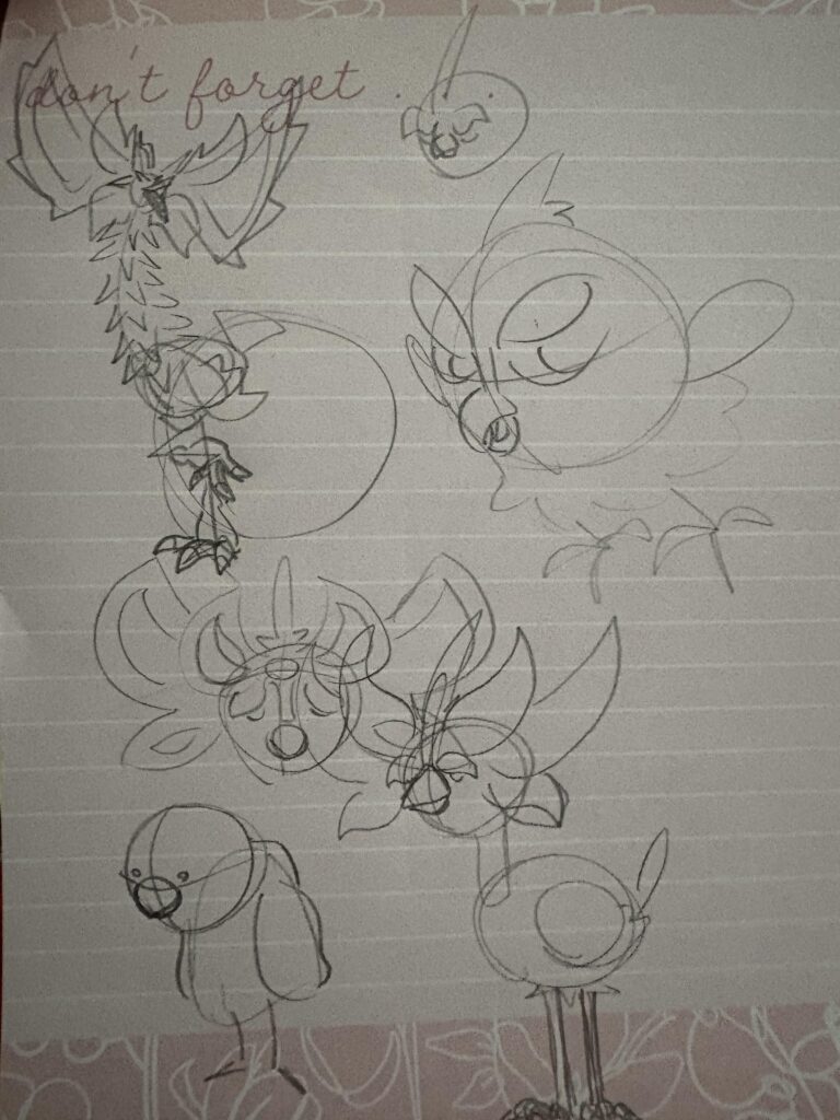 Browt Evolution Sketches