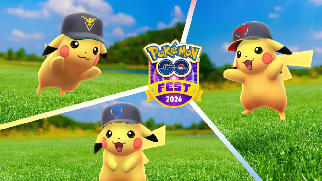 Valor, Mystic & Instinct Cap Pikachu debut for this years GO Fest