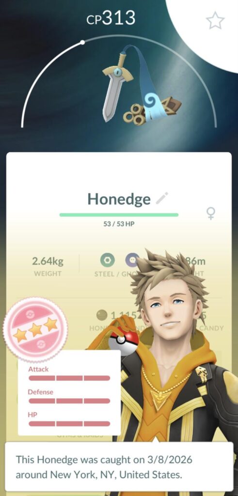 Is a Wild Hundo Honedge rare?