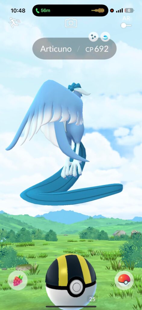 Shiny Articuno!!
