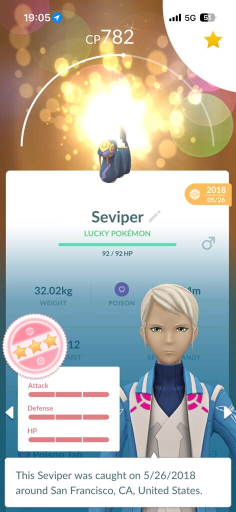 First ever Hundo Lucky!