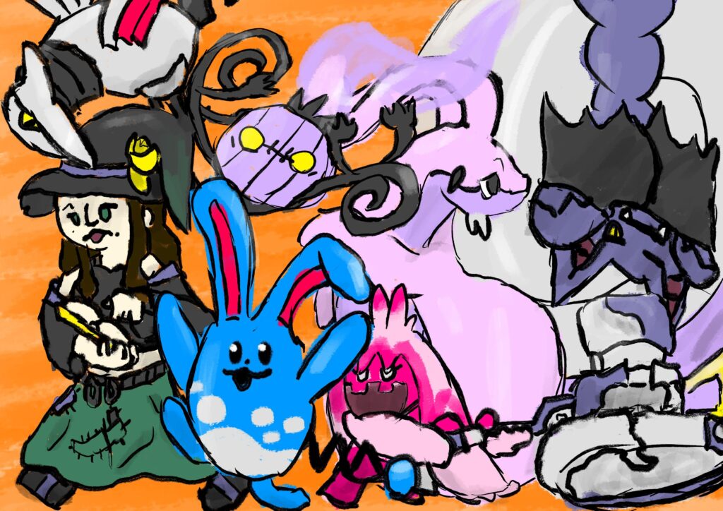 My personal team set and ready to cause problems on purpose