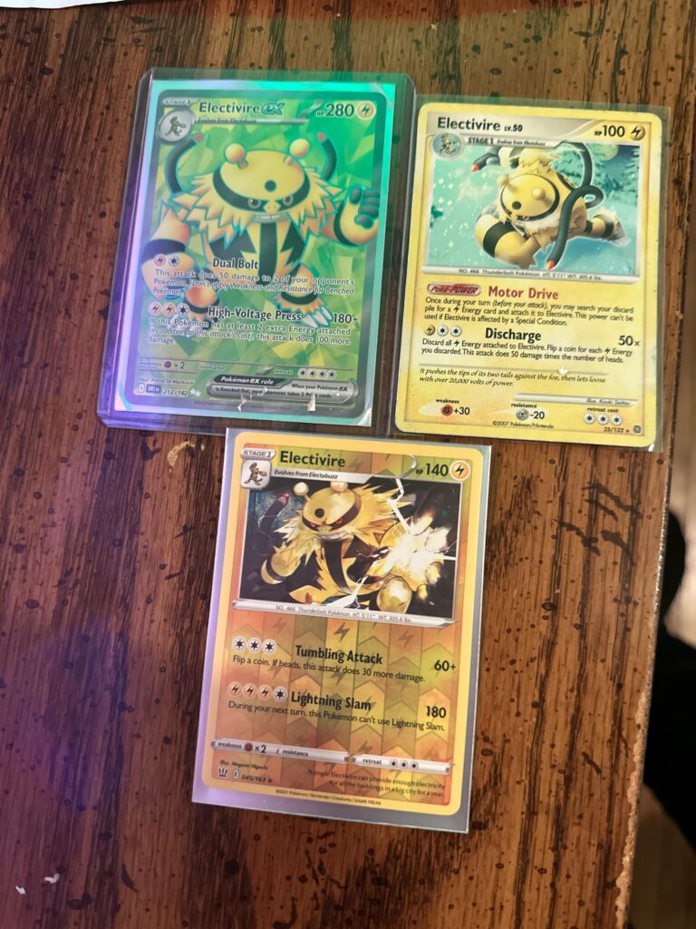 Charizard this... Umbreon that, Electivire is so cool tho