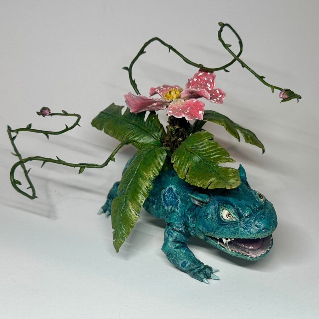 I made a realistic Venusaur!