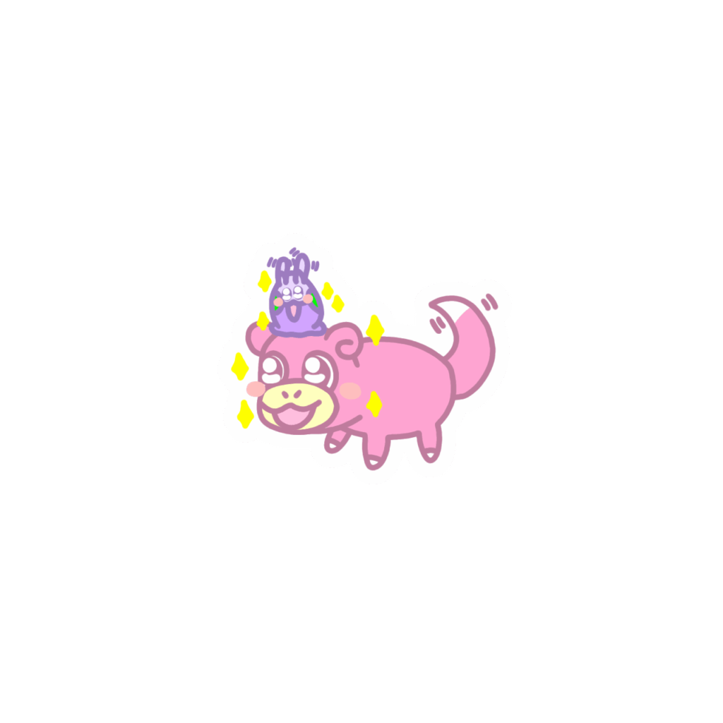 [OC] Goomy and Slowpoke ✨️