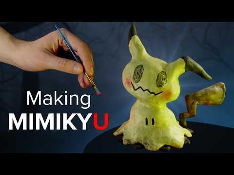 Sculpting Mimikuy from Polymer Clay OC